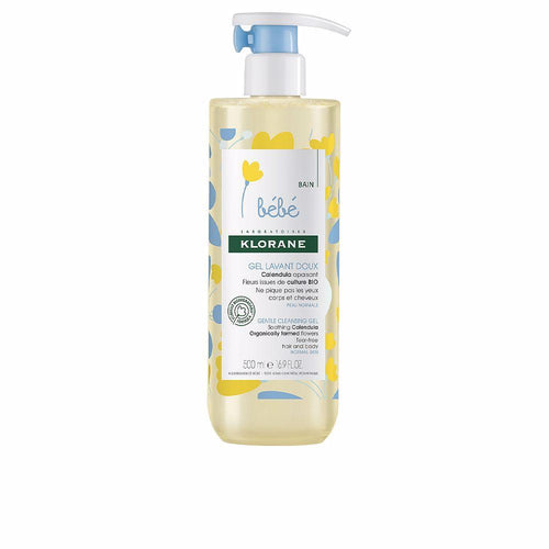 Klorane Béb é Gel Detergente Delicato Per Capelli E Corpo Cura Delicata Naturale