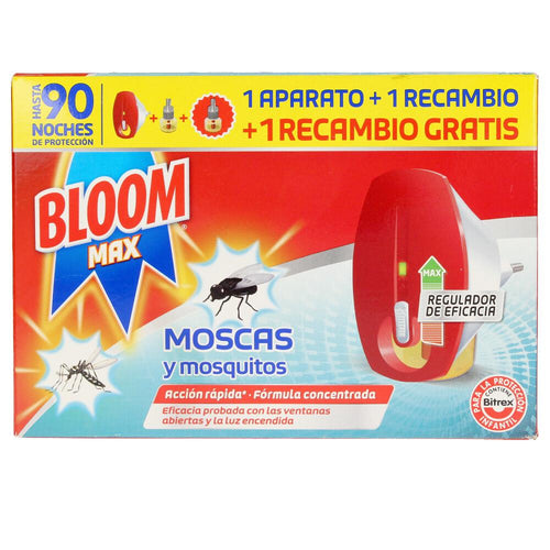 Bloom Bloom Max Insetticida Elettrico Contro Mosche E Zanzare Protezione Totale Indoor