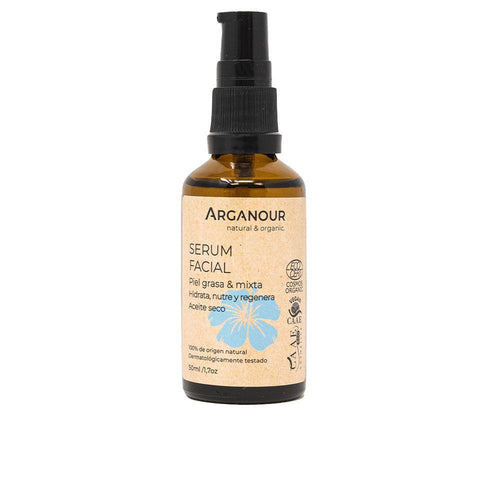 Arganour Siero Viso Per Pelle Grassa Nutrimento Naturale Per Pori Ridotti