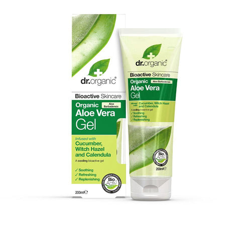 Dr Organic Aloe Vera Dr Organic Gel Per Il Corpo Pelle Calmante E Idratante