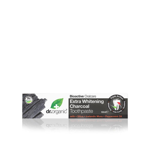 Dr Organic Carbón Dr Organic Dentifricio Sorriso Pulito Bianco