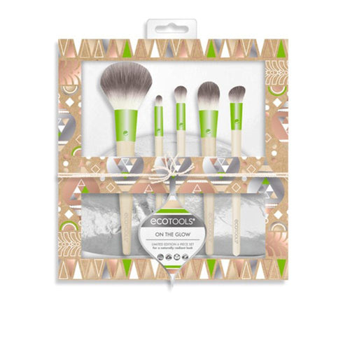 Ecotools Pennelli Per Trucco Set Holiday Vibes Look Festivo