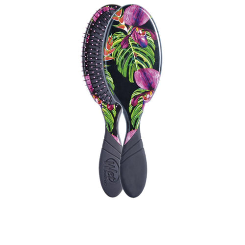 The Wet Brush Professional Pro Cepillo Desenredante Neon Night Tropics Deslizamiento Para Cabello Suave