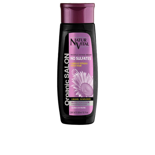 Natur Vital Organic Salon Sin Sulfatos Haarmaske Leuchtender Farbenschutz