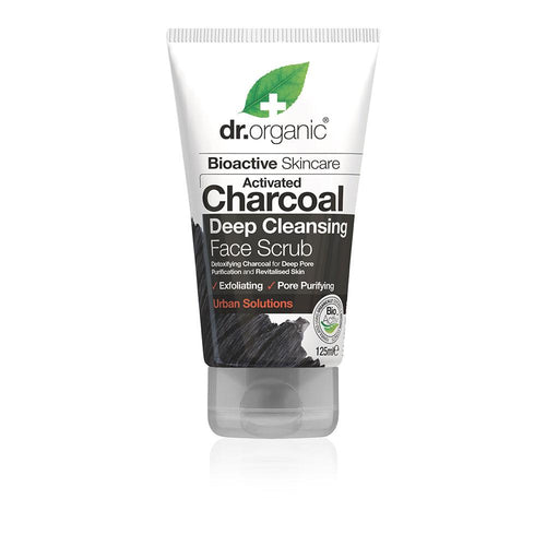 Dr Organic Carbón Dr Organic Gesichtspeeling Tiefenreinigung Für Strahlende Haut