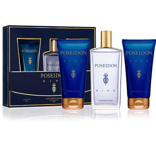 Poseidon Poseidon The King Profumo Eau De Toilette Set Legno Aromatico Seducente