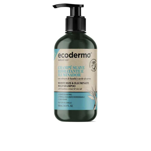 Ecoderma Eco Champú Champú Hidratación Natural Y Brillo