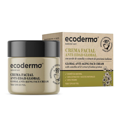Ecoderma Eco Facial Cream Crema Facial Anti Envejecimiento Cuidado Facial Atemporal