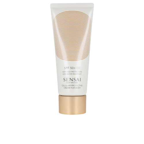 Sensai Silky Bronze Crème Solaire Protectrice Corps SPF50+ Protection UV Maximale