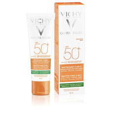 Vichy Capital Soleil Crema Solar Matificante 3 En 1 SPF 50 Plus Defensa UV Diaria