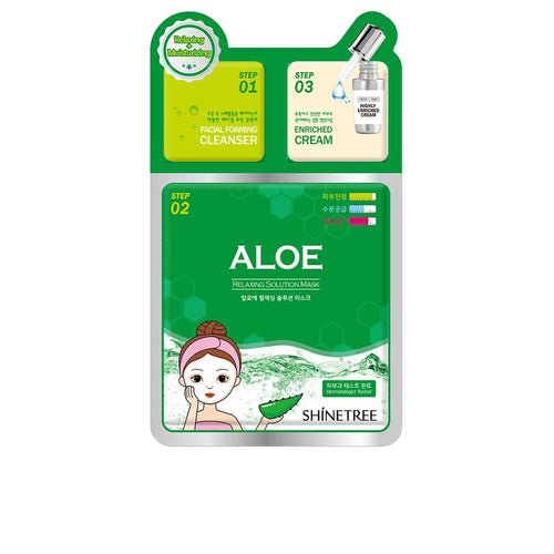 Shinetree Mask 3 Steps Maschera Viso Calmante E Idratante