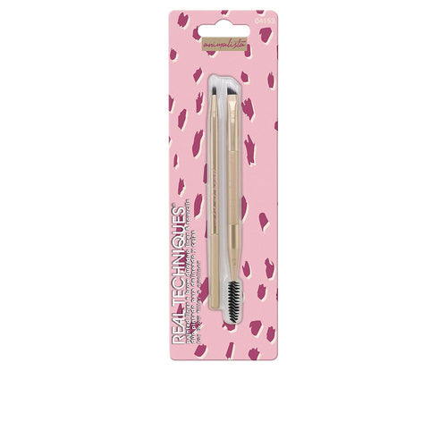 Real Techniques Animalista Set Pennelli Per Sopracciglia Animal Print Esclusivo