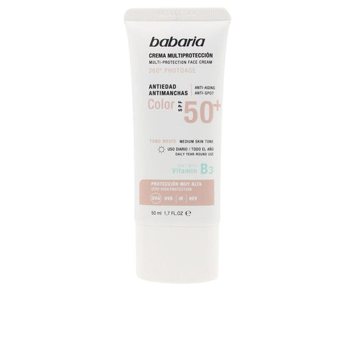 Babaria Solar Multiproteccion Farbige Anti Flecken Creme Umfassender Sonnenschutz Für Gesicht