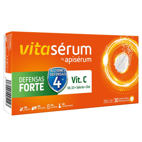 Apisérum Vitaserum Defensas Forte Integratore Alimentare Effervescente Supporto Immunitario Avanzato