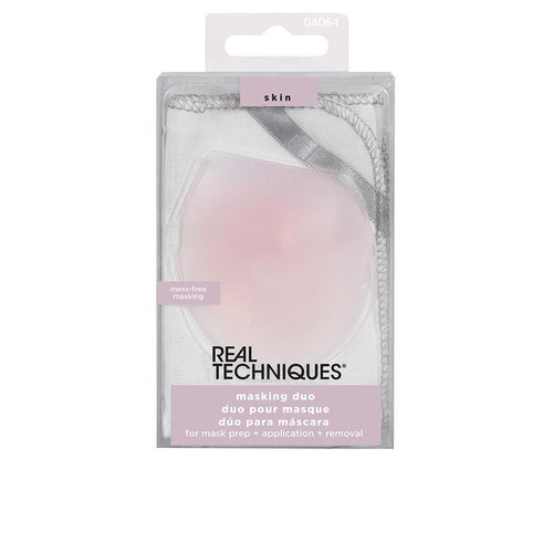 Real Techniques Masking Duo Kit Applicatore Per Maschere Viso Applicazione Liscia E Perfetta