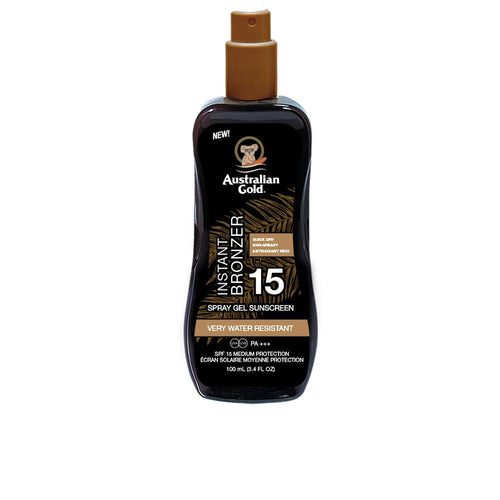 Australian Gold Protezione Solare Spray Gel Effetto Bronzer Istantaneo