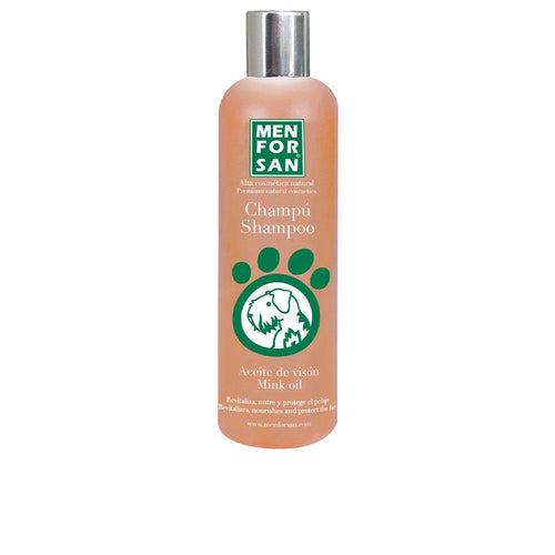 Men For San Menforsan Perros Shampoo Per Cani Con Olio Di Minka Idratazione Profonda E Lucentezza