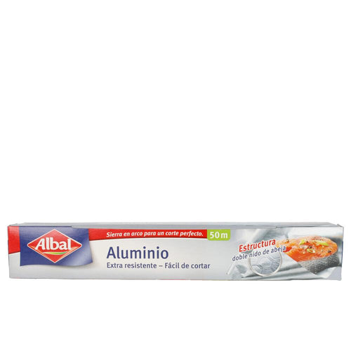Albal Papel Aluminio Cosmetico Durabilità E Taglio Facile