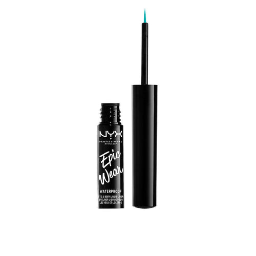 Nyx Professional Make Up Epic Liner Eyeliner Liquido Metallico Brillantezza Metallico A Prova D'Acqua
