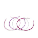Inca Diademas Finas De Purpurina Lote Cerchietto Glitter Stile Brillante Unico