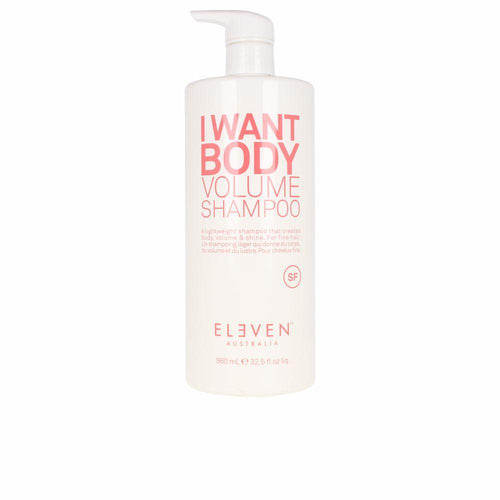 Eleven Australia I Want Body Shampoo Rafforza E Rinnova Capelli Sottili