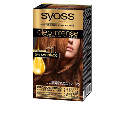 Syoss Coloración Tintura Capelli Senza Ammoniaca Colore Vibrante E Nutrito