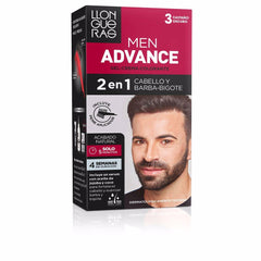 Llongueras Men Advance Haarfärbecreme Kastanie Farbe In 5 Minuten