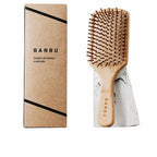 Banbu Cabello Hair Brush Square Moso Bamboo For Healthy Hair