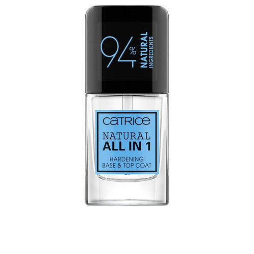 Catrice Natural All In 1 Base E Top Coat Indurente Per Unghie Nutrienti Naturali