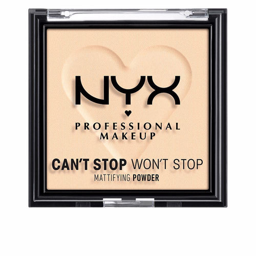 Nyx Professional Make Up Can't Stop Won't Stop Polvere Opacizzante Opacità Perfetta 24 Ore