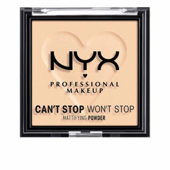 Nyx Professional Make Up Can't Stop Won't Stop Polvere Opacizzante Opacità Perfetta 24 Ore