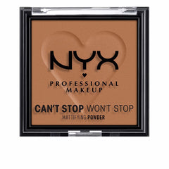 Nyx Professional Make Up Can't Stop Won't Stop Polvere Opacizzante Opacità Perfetta 24 Ore