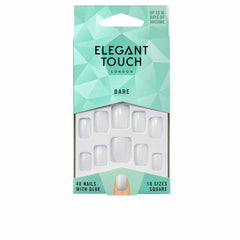 Elegant Touch Totally Bare Uñas Con Pegamento Libera Tu Creatividad
