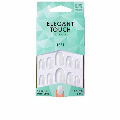 Elegant Touch Totally Bare Uñas Con Pegamento Libera Tu Creatividad