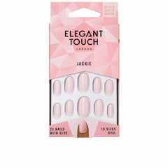 Elegant Touch Polished Colour Smalto Per Unghie Con Colla Mink Nude