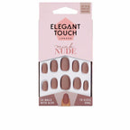 Elegant Touch Polished Colour Smalto Per Unghie Con Colla Mink Nude