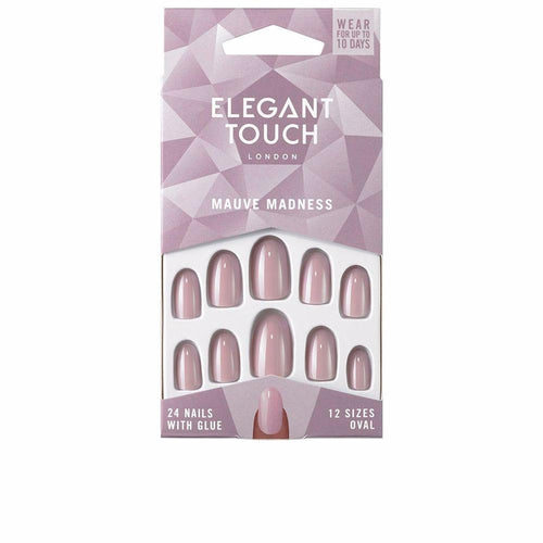 Elegant Touch Polished Colour Smalto Per Unghie Con Colla Mink Nude