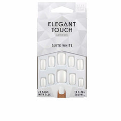 Elegant Touch Polished Colour Kit Unghie Squoval Ricco Rosso Tendenza TikTok Unghie Perfette
