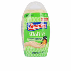 Spontex Latex Sensitive Guanti Satinati Senza Polvere