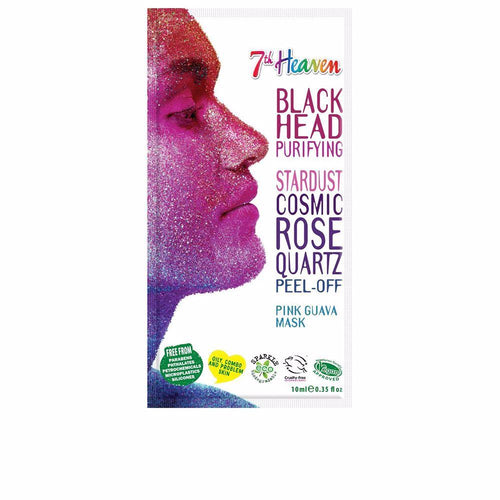 7Th Heaven Stardust Maschera Peel Off Cosmica Rosa Quarzo Pelle Luminosa Naturale