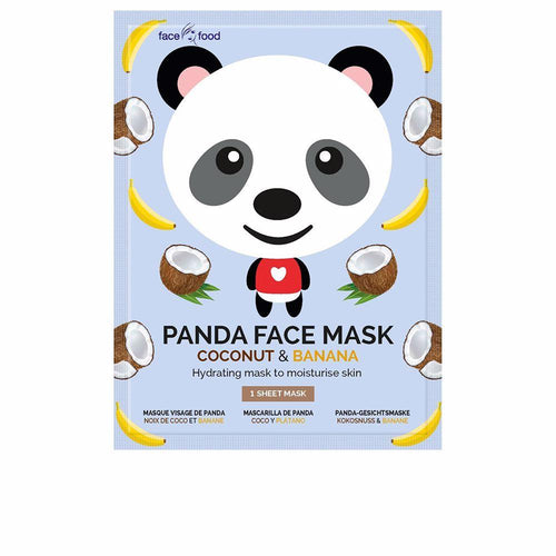 7Th Heaven Animal Tisú Maschera Viso Infusione Coco Banana Tè Verde