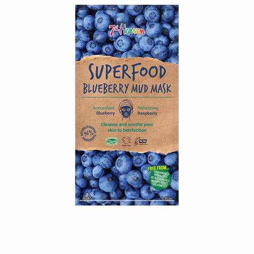 7Th Heaven Superfood 7Th Heaven Maschera Viso Argillosa Blueberry Effetto Rivitalizzante
