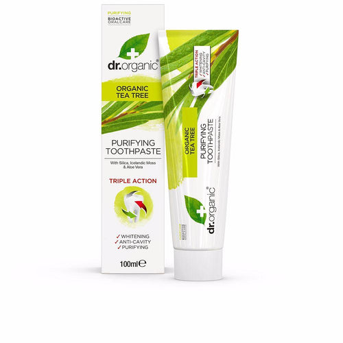 Dr Organic Tea Tree Dr Organic Dentifricio Potere Purificante Organico