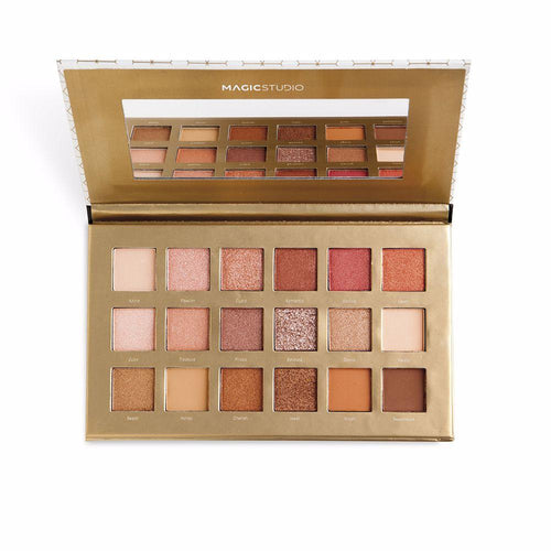 Magic Studio Ojos Magic Studio Eyeshadow Palette Intense Pigmentation And Shine