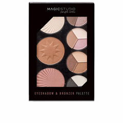Magic Studio Ojos Magic Studio Lidschatten Und Bronzer Palette Strahle Mit Natürlicher Eleganz