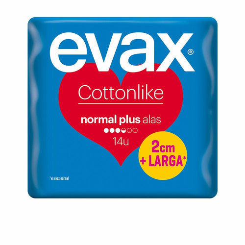 Evax Cottonlike Assorbenti Normal Plus Con Ali Protezione Prolungata E Comfort