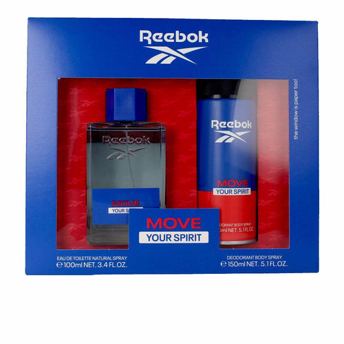 Reebok Move Your Spirit Men Set Profumi Eau De Toilette E Deodorante Aroma Spicy Oriental