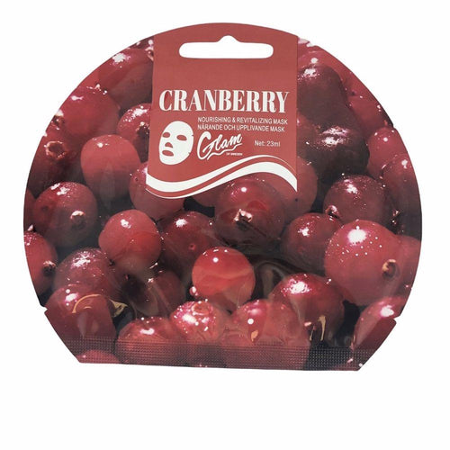 Glam Of Sweden Glamofsweden Masks Mascarilla Facial Cranberry Revitaliza Nutre Tonifica