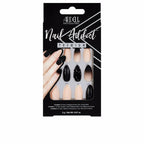 Ardell Nail Addict Künstliche Nägel Black Stud And Pink Ombre Eindrucksvoller Look
