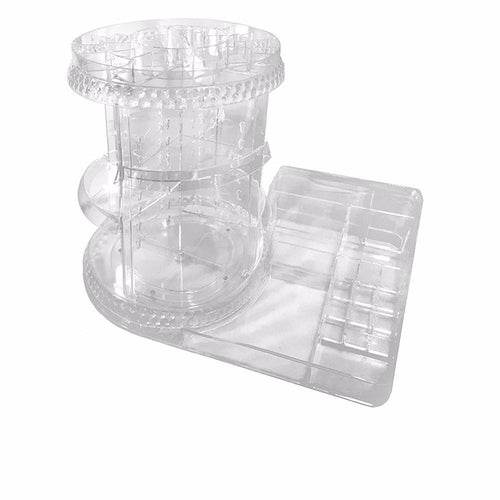 Iko Organizador Maquillaje Organizador Makeup Diseño Rotatorio Transparente